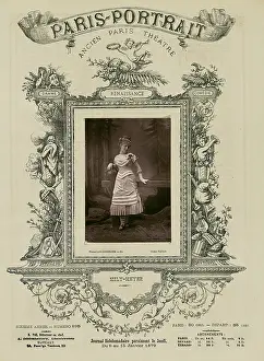 Woodburytype Prints: Mily-Meyer/ Renaissance, 1879. Creator: Paul Nadar