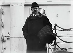 Milyukof, on ship, 1915. Creator: Bain News Service