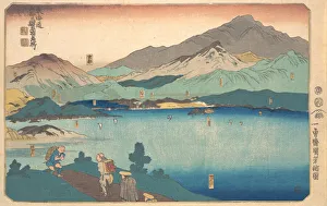 Kuniyoshi Utagawa Prints: Minakuchi, Ishibe, Kusatsu, Otsu, Kyoto, 1840. Creator: Utagawa Kuniyoshi