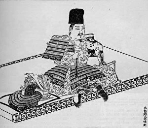 Kamakura Period Collection: Minamoto no Yoritomo, founder of the Japanese shogunate, 1907