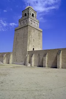 Tunisia Gallery: Minaret of the Great Mosque, Kairouan, Tunisia