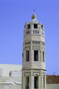 Tunisia Gallery: Minaret, Zakkak Madresa, Sousse, Tunisia
