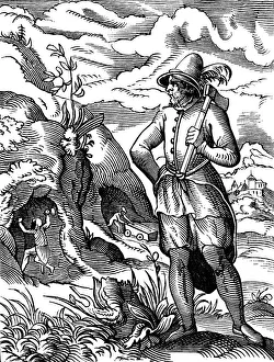 Trolley Gallery: The Miner, 16th century. Artist: Jost Amman