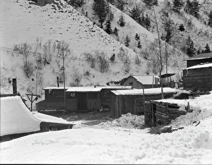 Coalmine Prints: Miner's housing, company-owned