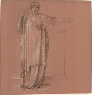 Edward Poynter Prints: Minerva, 1886. Creator: Edward John Poynter