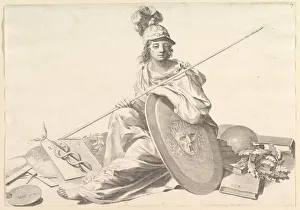 Minerva. Creator: Claude Mellan