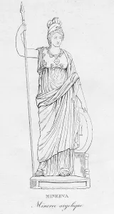 Pius Vi Prints: Minerva (Minerve argolique), c1850