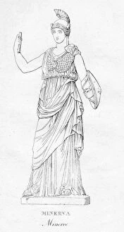 Arm Movement Gallery: Minerva (Minerve), c1850
