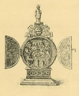 Miniature altar, 1500-1570, (1881). Creator: D Jones