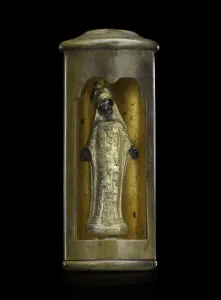 Bullets Collection: Miniature Black Madonna, 1914-1918. Creator: Unknown