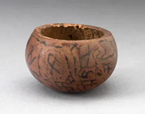 Inca Prints: Miniature Bowl Incised and Painted with Geometric Motifs, A. D. 1400 / 1450