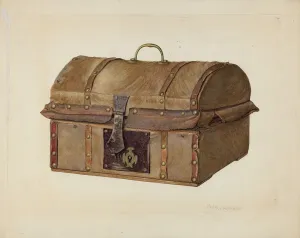 Buergerniss Carl Prints: Miniature Chest, 1939. Creator: Carl Buergerniss