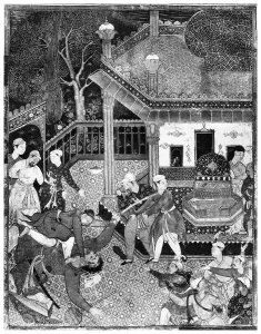 Mughal School Gallery: Miniature from the Dastan e-Amir Hamza, c1500 (1958)