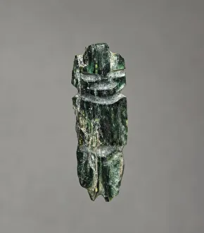 Serpentine Prints: Miniature Figure, 100 BC - 300. Creator: Unknown