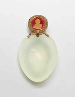 House Of Faberge Collection: Miniature Kovsh, Moscow, c. 1900. Creator: FabergeWorkshop