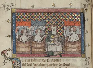 Hot Spring Prints: Miniature from Les dits de Watriquet de Couvin