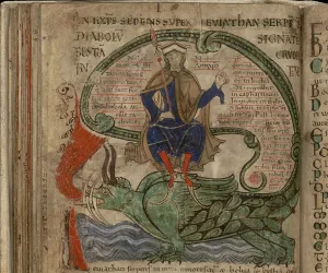 Miniature from the Manuscript Liber Floridus