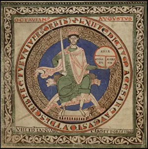 Lambert Prints: Miniature from the Manuscript Liber Floridus