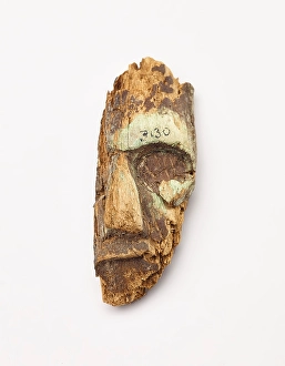 Copper Prints: Miniature mask, 1200-1400. Creator: Unknown