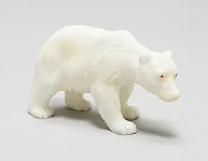 Jeweller Prints: Miniature Polar Bear, Saint Petersburg, c. 1890 / 00. Creator: FabergeWorkshop