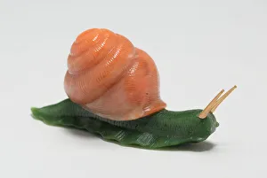 Jeweller Prints: Miniature Snail, Saint Petersburg, c. 1890 / 00. Creator: FabergeWorkshop
