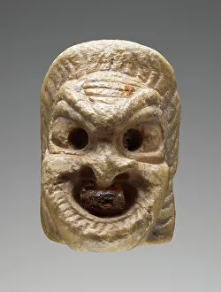 Grotesque Prints: Miniature Theatrical Mask, 2nd century A.D. Creator: Unknown