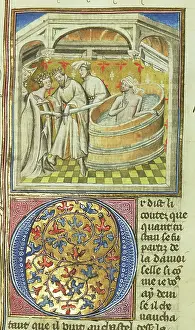 Hot Spring Prints: Miniature from Tristan de Leonois by Luce de Gat