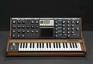 Audio Gallery: Minimoog Voyager synthesizer used by J Dilla, 2002-2005. Creator: Moog Music
