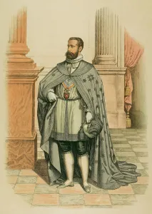 Minister Secretary of the three Orders of Charles III, Noble Ladies of Queen Maria Luisa... 1865. Creator: Unknown
