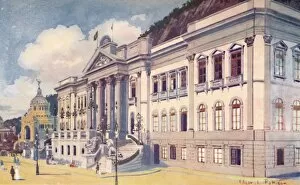 Beautiful Rio De Janeiro Gallery: Ministry of Agriculture, Industry and Commerce, Praia Vermelha, 1914. Artist: Edgar L Pattison