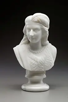 Bust Prints: Minnehaha, 1868. Creator: Edmonia Lewis