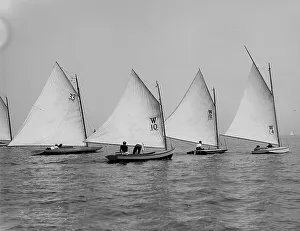 Minnetonka, Cora, Lark, and Lobster, 1898 July 4. Creator: Johns Johnston