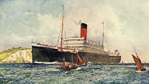 The Minnewaska (Atlantic Transport Line), (21, 998 tons), c1930. Creator: Unknown