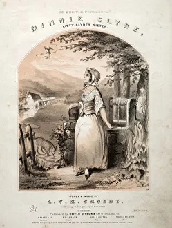 Minnie Clyde - Sheet Music Cover. Creator: Winslow Homer (American, 1836-1910)