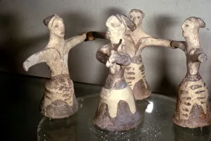 Sacred Prints: Minoan Sacred Dance, Palaikastro, Eastern Crete, Post-Palatial Period, c1400BC- c1100 BC