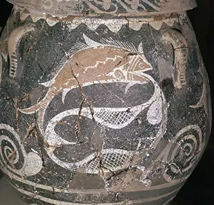 Minoan Gallery: Minoan vase from Phaestos, 21st century BC