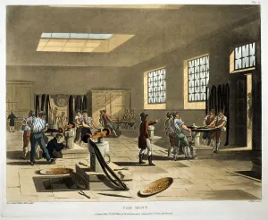 Mint Prints: The Mint, London, 1808-1811 Artist: Augustus Charles Pugin