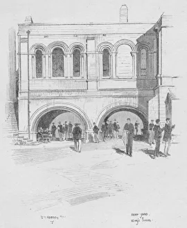 Canterbury Prints: Mint Yard, Kings School, c1915. Creator: W M Keesey