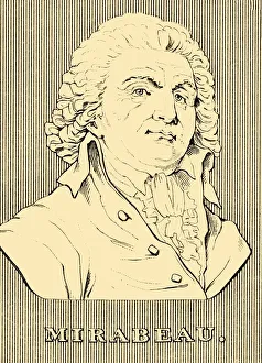 Bourbon Louis De Gallery: Mirabeau, (1749-1791), 1830. Creator: Unknown