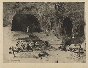 Supernatural Prints: Un Miracle (A Miracle), 1874. Creator: Mose, Bianchi
