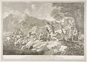 Pietro Prints: The miracle of the bitter water made sweet (Il Miracolo delle Acque Amare Mutate in Dol