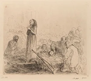 The Miracle before the Blessed Sacrament. Creator: Jean Louis Forain (French, 1852-1931)