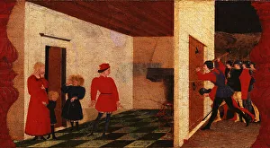 Urbino Prints: The Miracle of the Desecrated Host (Predella Panel for the church of Corpus Domini)