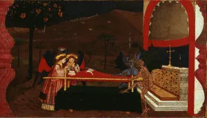 Urbino Prints: The Miracle of the Desecrated Host (Predella Panel for the church of Corpus Domini)