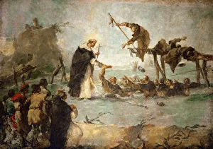 Francesco 1712 1793 Prints: The Miracle of a Dominican Saint (Saint Goncalo de Amarante?)
