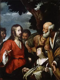 Bernardo Strozzi Gallery: The Miracle of the Five Loaves and Two Fishes, after 1630. Artist: Bernardo Strozzi