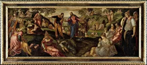 The Miracle of the Loaves and Fishes, ca. 1545-50. Creator: Jacopo Tintoretto