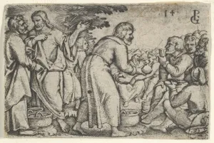 The Miracle of the Loaves and the Fishes, from The Story of Christ, 1534-35 The Miracle of the Loaves and the Fishes, from The Story of Christ, 1534-35