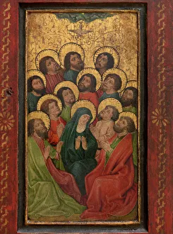 Acts Prints: The Miracle of Pentecost, 16th century. Creator: Anon