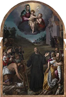 Firenze Prints: Miracles of Saint Fiacre, c. 1596